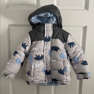 Carter’s 24mo Polar Print Snow Jacket